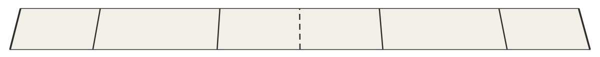 Fencing strip diagram