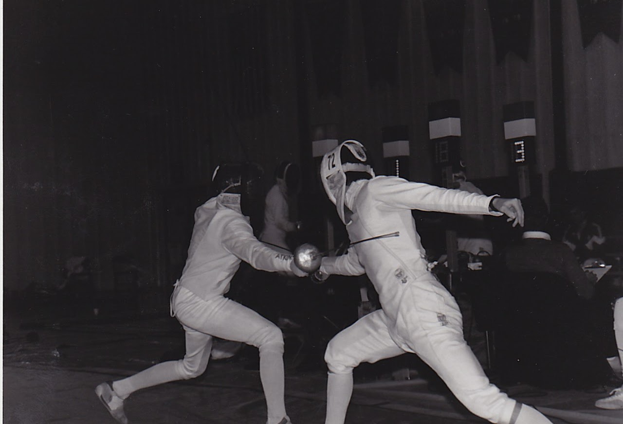 Fencing lesson
