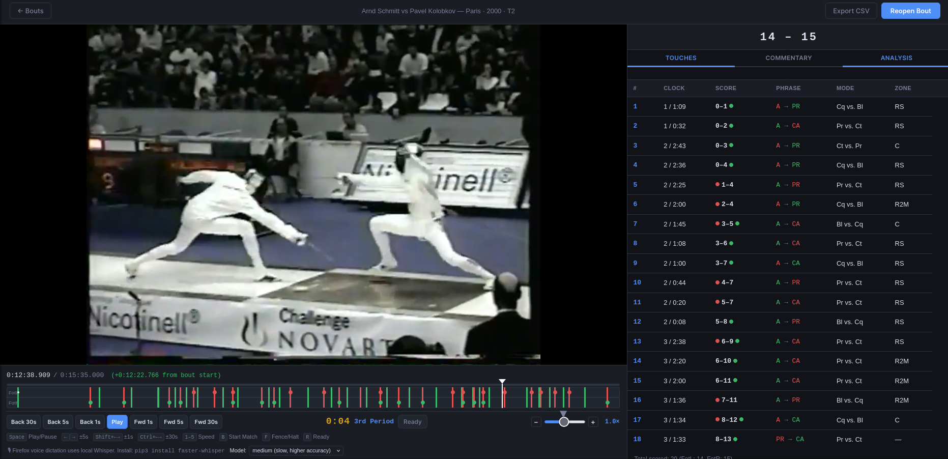 Xenophon application screenshot